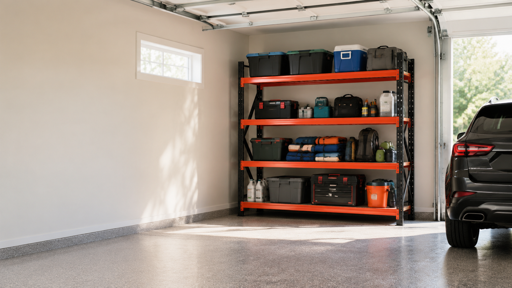 Best Shelving Sizes for Different Garages