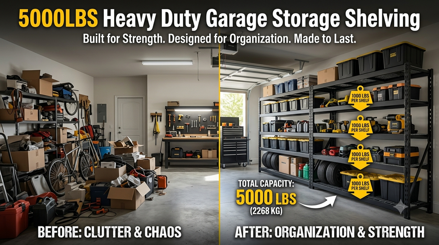 Metal vs Wood vs Wire Shelving: Which Is Better?