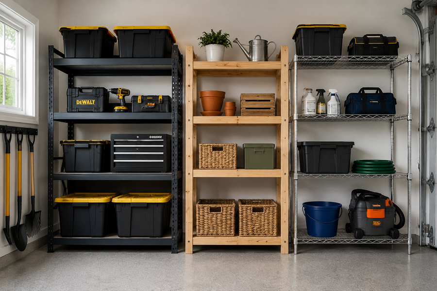 Metal vs Wood vs Wire Shelving: Which Is Better?